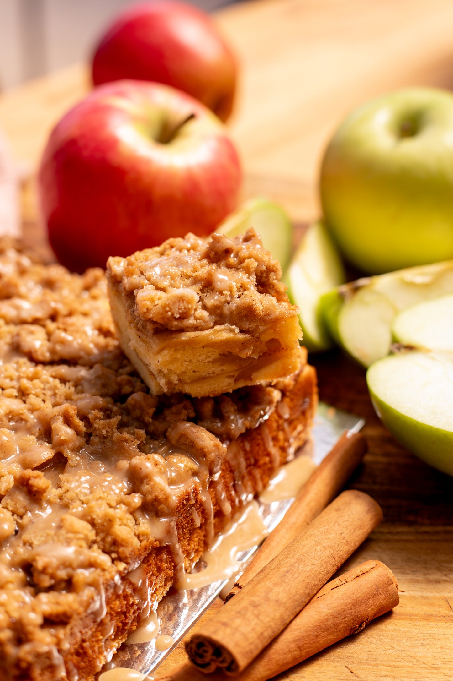 Apple Chai Slab Cake