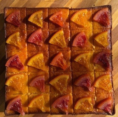 Flourless Mandarin Slab Cake (gf, df)