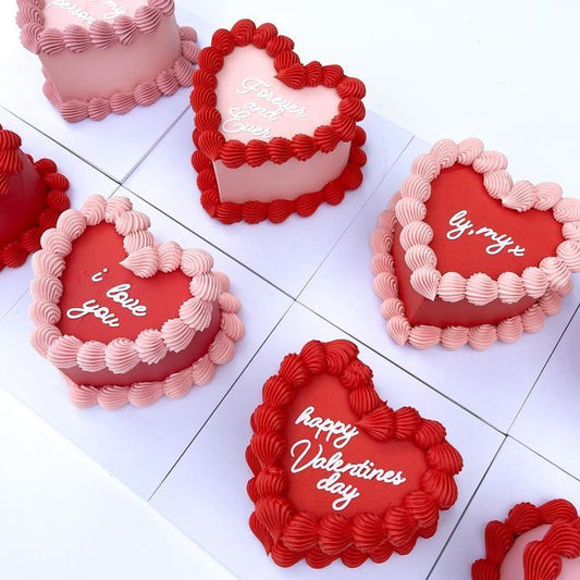 Mini Heart Cake