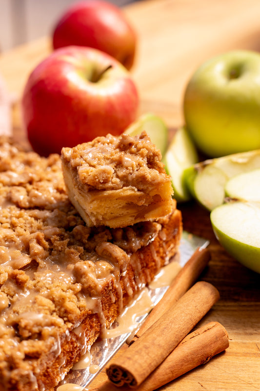 Apple Chai Slab Cake
